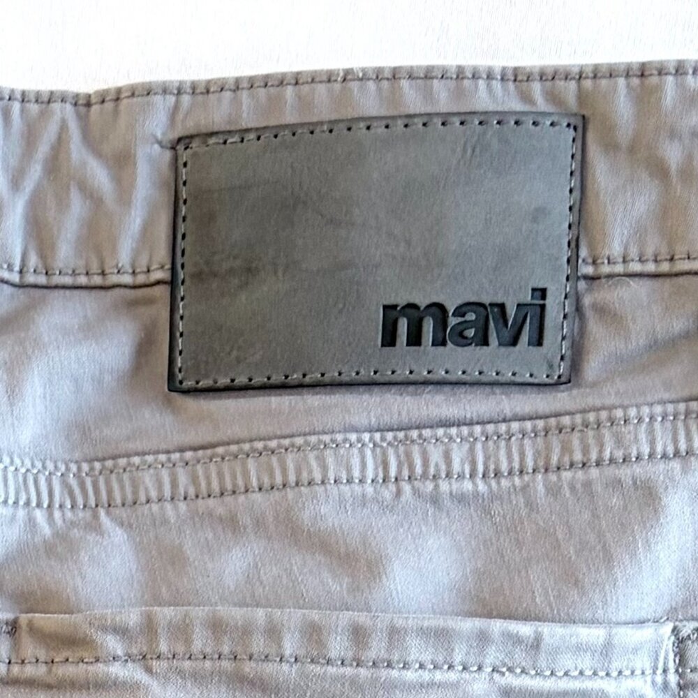 Mavi grey pants 32X30 slim straight leg stretch cotton - Picture 9 of 10